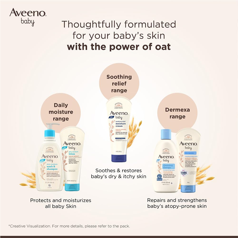 Aveeno Baby Dermexa Moisturising Cream 206g