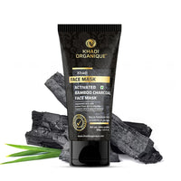 Khadi Organique charcoal face mask for men & women SLS &PARABEN FREE 100 gm