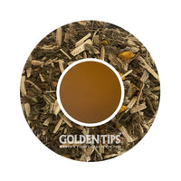 Golden Tips Herbyoga Immunity Booster Kadha Tea, Ayurvedic Blend with Ashwagandha, Tulsi, Giloy & More, Natural Wellness & Antioxidants, Supports Digestion & Immunity, (100 Gram, 50 cups)
