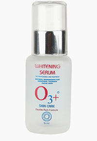 O3+ Whitening Serum for Pigmentation Control and Skin Brightening, 50ml & O3+ Brightening and Whitening Face Wash, 50g Combo