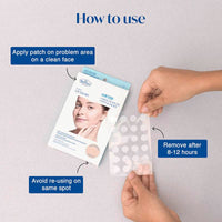 The Face Shop Dr.Belmeur Derma Acne Patches, 72 Hydrocolloid Waterproof Patches | For Active Surface Acne | Absorbs Pimple Overnight | For All Skin Types