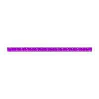 Alumicolor 3610-3 Aluminum Combination Pocket Scale, 6IN, Purple 6 Inch