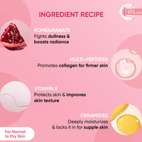 DOT & KEY Pomegranate + Multi-Peptide Anti Aging Cream With Spf 30 For Sun Protection|Reduces Fine Lines&Wrinkles|48Hr Intense Moisturization|Boosts Collagen|For Mature&Normal To Dry Skin|60Ml