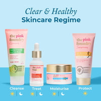 The Pink Foundry Waterlight Gel Moisturiser with 72 hours of hydration | Travel Size with 1% Hyaluronic Acid & 1% Saccharide Isomerate | Lightweight & Non-Sticky Moisturiser | 20 ml