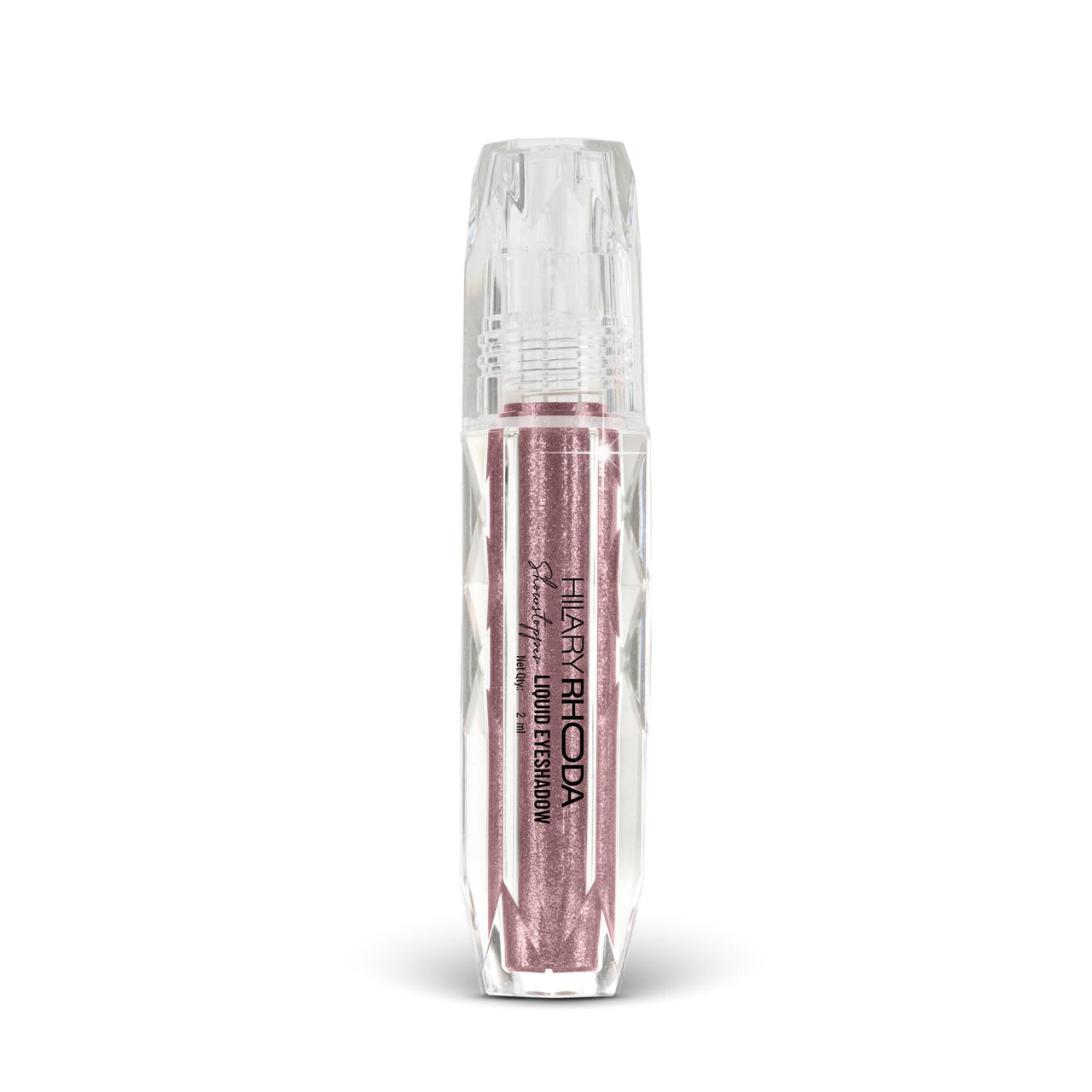 Hilary Rhoda Showstopper Liquid Eyeshadow | Gel-Based Formula | Shimmer Finish | Highly Pigmented | Blends Easily | Create Versatile Looks | 2ml (Moon Pink - Shade 01)