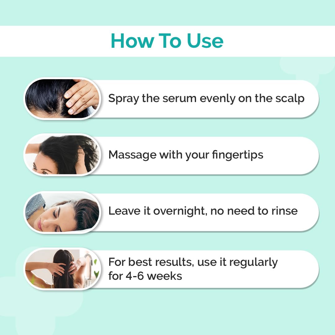 The Derma Co 20% Actives Peptide Stem Cell Hair Growth Serum-30Ml|With 9% Foligen Analupe|4% Anagain|3% Copper Peptide|1% Redensyl|Boosts Hair Growth|Promotes Healthy Scalp|For All Hair Types