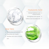 VLCC Vitamin C & Mulberry Serum Facewash - 150 ml to Reduce Blemishes & Brighten for AM | with Free Hyaluronic Acid & Aloe Vera Serum Facewash - 150 ml to Strengthen Skin Barrier for PM (B1G1)