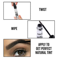 Insight Cosmetics Brow Tattoo | Smudgefree, Fade proof & Waterproof Formula | Sculpts & Defines Eyebrow | 5 g (EB02-Black)