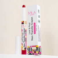 Mila Beauté Lock & Pout Matte Crayon Lipstick for Women I Smudge Proof & Transfer-proof Lipstick I Hydrating With Ceramides & Shea Butter I Highly Pigmented & Glides Smoothly | Suitable for Indian Skin Tones – (1.25g 5 Keep It Real)