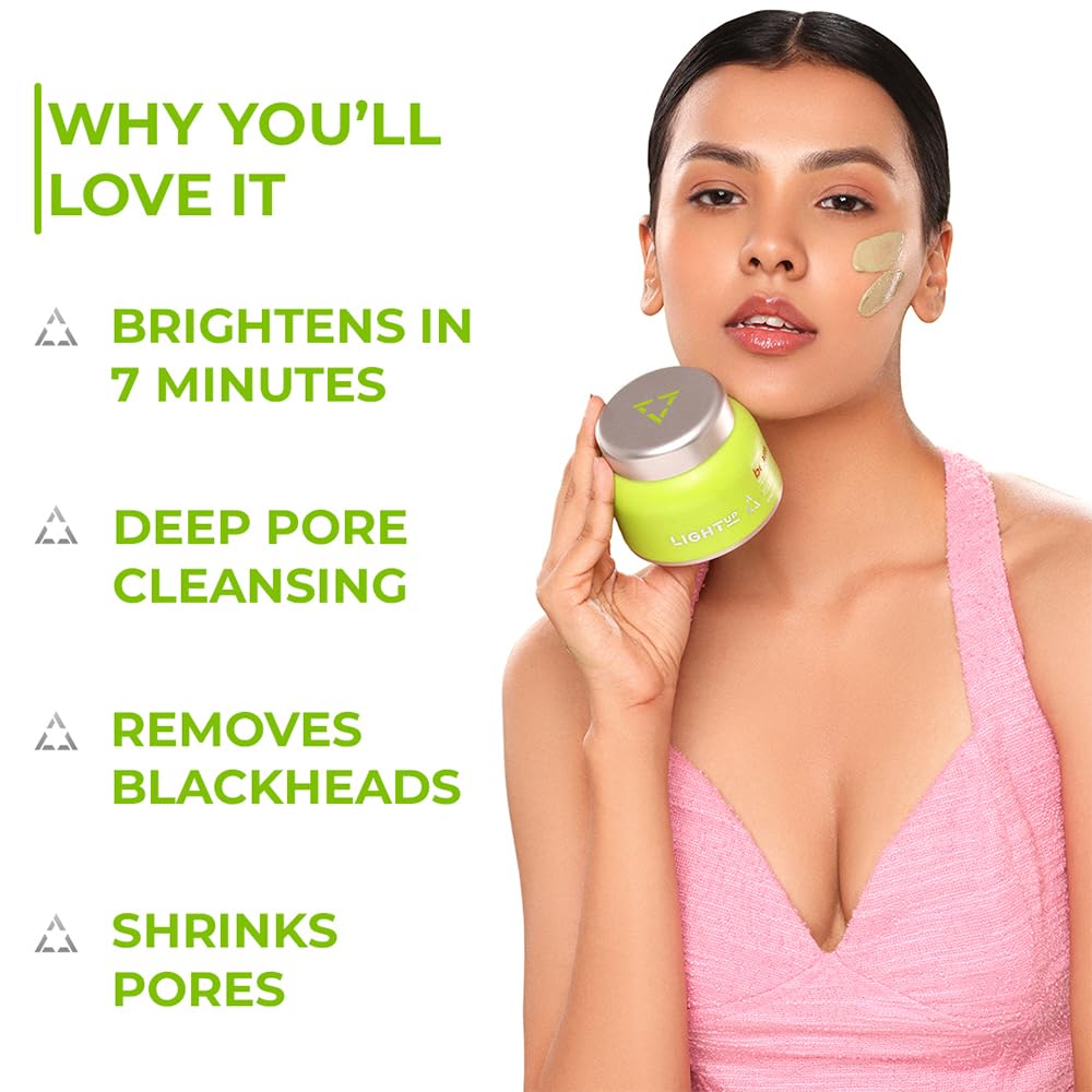 Light Up Unmask Your Glow Gift Set | For Instant Hydration & Brightening | With New Zealand Glacial Clay, R.U.M Complex, Cucumber & Aloe-Vera | For Men & Women | For All Skin Types, 1 Count