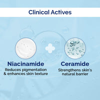 The Derma Co. Nia-Ceramide Barrier Repair Face Wash 80g | With 2% Niacinamide and 1% Ceramide | Gently Cleanses Skin & Nourishes Skin Barrier | All skin types