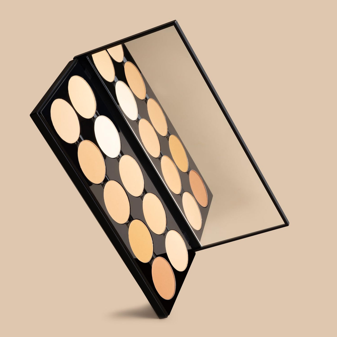 PAC Studio HD Pressed Foundation Suitabe Full Coverage for All Skin Types X10 - [P],Matte Finish