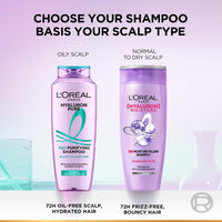 L’Oréal Paris Hyaluron Pure 72H Rehydrating Conditioner for smooth tangle-free hair, 175 ml