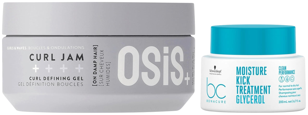 Schwarzkopf Professional Bonacure Moisture Kick Treatment & Curl Jam