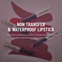 Swiss Beauty Non-Transfer Waterproof Lipstick with Jojoba Seed Oil | Matte Finish | Long-Lasting | Highly Pigmented | Shade- Coral Crush, 3gm