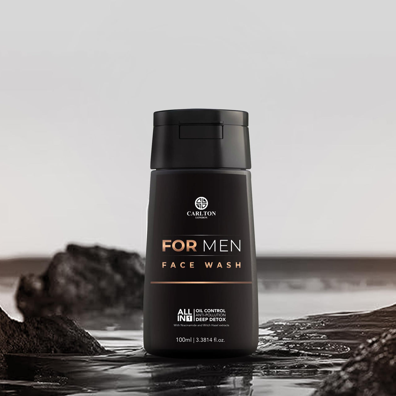 Carlton London Men Face Wash I Cleanses skin deeply Remove Oil and Dust Reduce dullness Paraben Sulphate & Cruelty free I Best for husband and boys 1x100ML