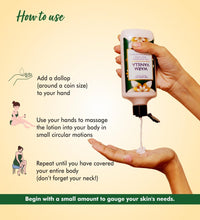 THE LOVE CO. Warm Vanilla Body Lotion - Nourishing Moisturizer Cream for Dry Skin - Suitable for Men and Women with Jojoba Oil, Shea Butter & Vitamin E - 250ml