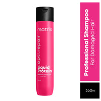 Matrix Opti.Repair Professional Liquid Protein Shampoo | Repairs Damage from 1st Use | for Less Split Ends, Breakage, Knotting | Paraben-free, 350ml