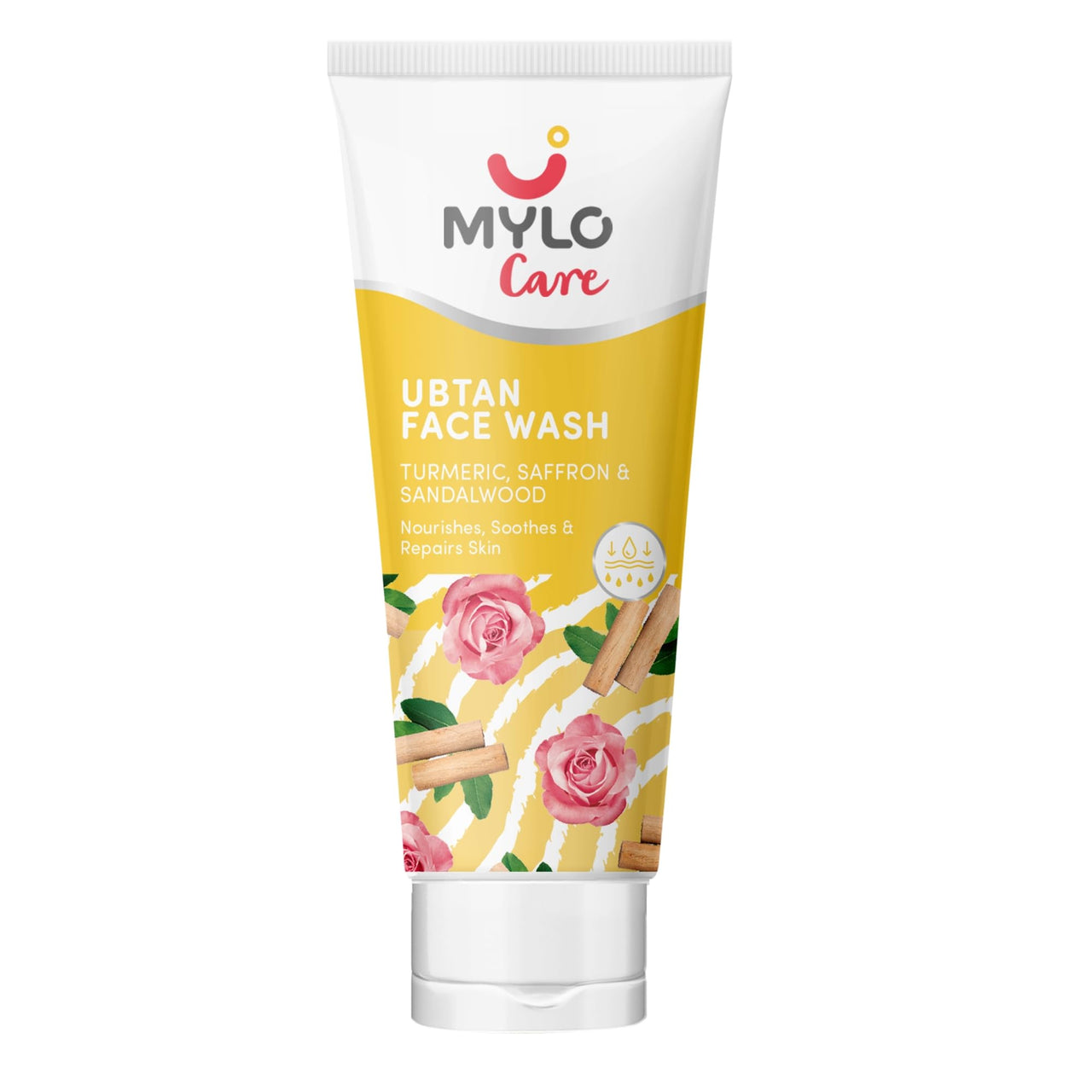 Mylo Ubtan Face Wash - 100gm, Tan Removal & Skin Whitening Face Wash for Acne & Pimples, All Skin Types