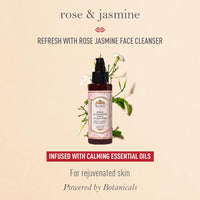 Kama Ayurveda Rose and Jasmine Face Cleanser with the Pure Essential Oils of Rose and Jasmine, 100ml