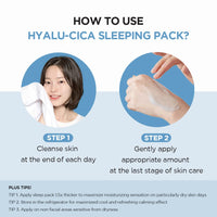 SKIN1004 Madagascar Centella Hyalu-Cica Cream Sleeping Pack | Made With Pure Centella | Suitable For All Skin Types | 100Ml