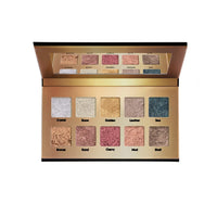 Daily Life Forever52 10 Color Eyeshadow Palette (Gemstones Collection) GMS001, Multicolor Shimmery Finish