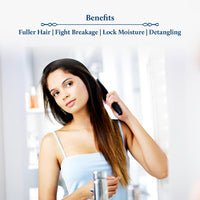 Blue Nectar Batana Leave-In Conditioner for Curly, Wavy, Dry & Frizzy Hair | Redensyl Alternate Hair Moisturizer for Men & Women | Detangle & Nourish Hair Cream for Thicker & Fuller Hair (14 Herbs, 200ml)