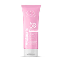 OG BEAUTY SCIENCE SPF 50 PA+++ Sunscreen | 0.5% Hyaluronic Acid & 0.2% Ceramide | Broad Spectrum UV Protection | Hydrating & Lightweight | Dermatologically Tested | 50ml