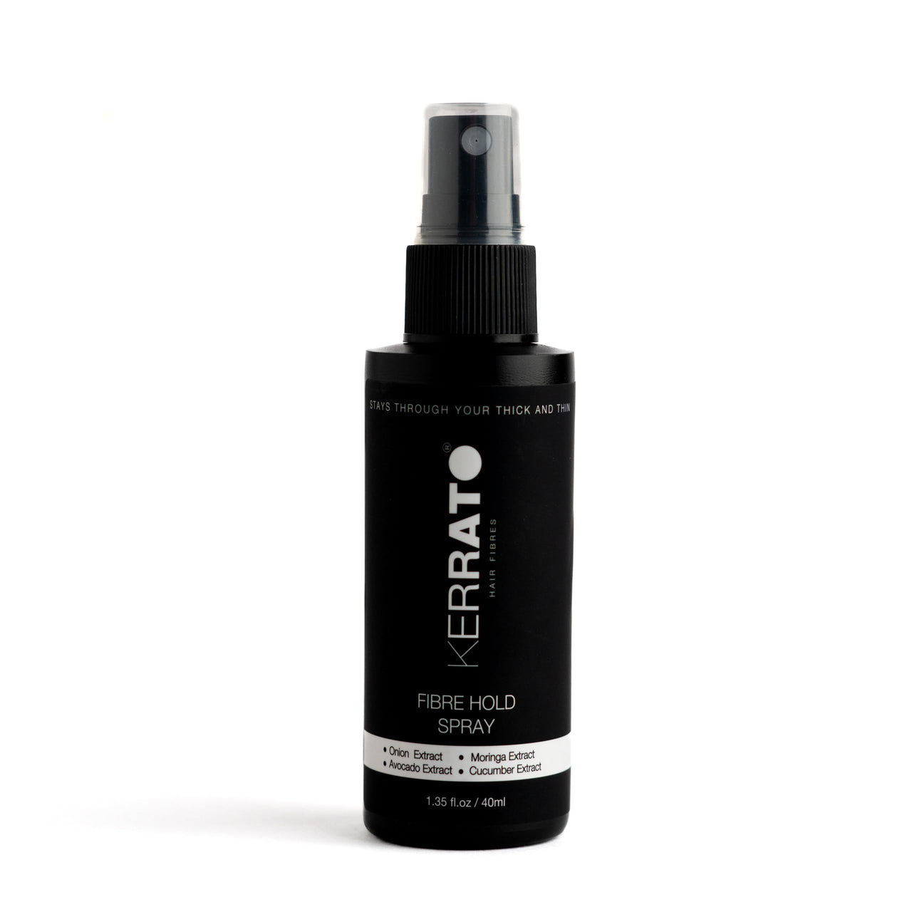 KERRATO HAIR FIBRES Unisex Water Resistant Locking Spray for All Hair Building Fibers (40ml) | Strong Hold All Day | Fiber Holding Spray(Pack of 1)