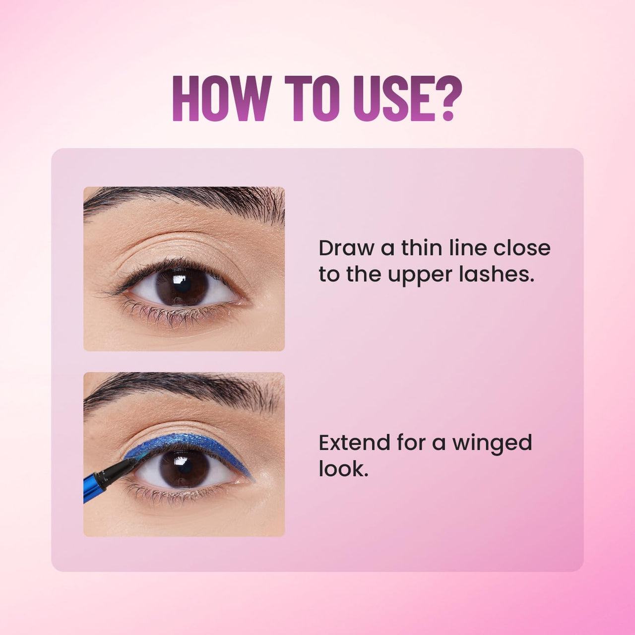 SWISS BEAUTY Eye Glittery Sparkle Sketch liner pencil Smudge-proof, Waterproof eye makeup with Glittery effect | Precision application| Quick dry | Shade- Sparkle Silver,0.6g