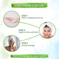 Mamaearth Vitamin C Ultra Light Gel Oil-Free Moisturizer For Face, Body and Hands; with Vitamin C & Aloe Vera Water for Glowing Hydration - 200 ml