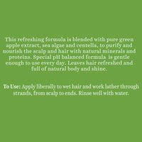 Biotique Green Apple Shine & Gloss Shampoo & Conditioner| Promotes Healthy, Shiny and Glossy Hair | Nourishes Scalp | Makes Hair Soft & Smooth |100% Botanical Extracts| All Skin Types | 180ml
