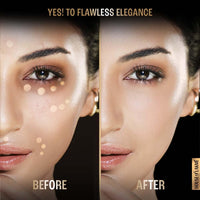 Lakmé Absolute Mattereal Mousse Full Coverage Concealer for all skin types , Sand, 9 g