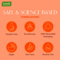 VAADI HERBALS Tinted Saffron Lip Balm with Strawberry Extract, Almond Oil & Shea Butter, SPF30 for Dry, Chapped & Sun Damaged Lips (10 gms)
