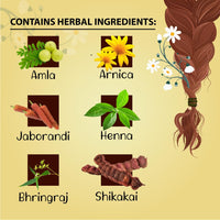 Sunny Herbals Hair Color Dark Brown With Unique Blend of Henna, Amla, Shikakai & Bhringraj Herbs | Penetrates Every Strand and Colors From Root To Tip | Ammonia Free | Unisex Hair Color For All Hair Type, (Pack of 12)