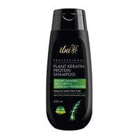 Iba Professional Plant Keratin Protein Shampoo for Hair Smoothening, Hydrates, Moisturizes, Damage Repair, Dry & Frizzy Hair | Free of Sulfate & Paraben | Shampoo for Women | 230 ml