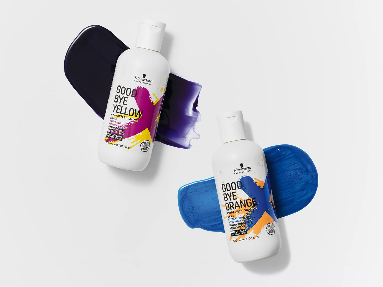 Schwarzkopf Professional Goodbye Yellow Neutralising & Anti-Yellow Sulfate Free Purple Shampoo | 300 Ml