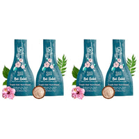 Nat Habit Five Oil Hibiscus Nutrimask-Hair Mask For Growth, Conditioning, Smoothening, Strengthen & Shine, Suitable For All Hair & Scalp Types (Pack Of 4 X 40 Grams)