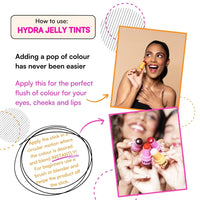 Get Even Hydra Jelly Tint - Cheeks, Lips and Eyes For Brightening and Balancing - Pink Ice 89