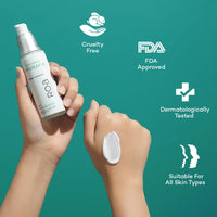 R.O.A SKINCARE Hydrafix moisturizer for dry skin face with Niacinamide, Ceramides and Peptides | Long lasting moisture for barrier repair | Non-Comedogenic oil free moisturizer | 50ml