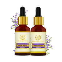 KHADI NATURAL Ayurvedic Rosemary Essential Oil |For for Skin, Hair growth, Aromatherapy| Stress-relieving properties|Natural and Therapeutic|Pack of 2 | (15x2) (30 ml)
