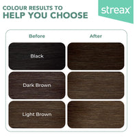 Streax Crème Permanent Hair Colour - 5 Light Brown Hair Color- 140 ml, 100% Grey coverage, Ammonia Free Hair Color, Long Lasting Hair colour for women(Colourant Tube 60g,Developer Bottle 60ml,Conditioner 20g)