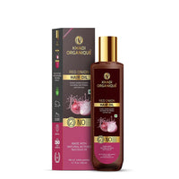Khadi Organique Red Onion Hair Oil (Pack of 4) 400 ml