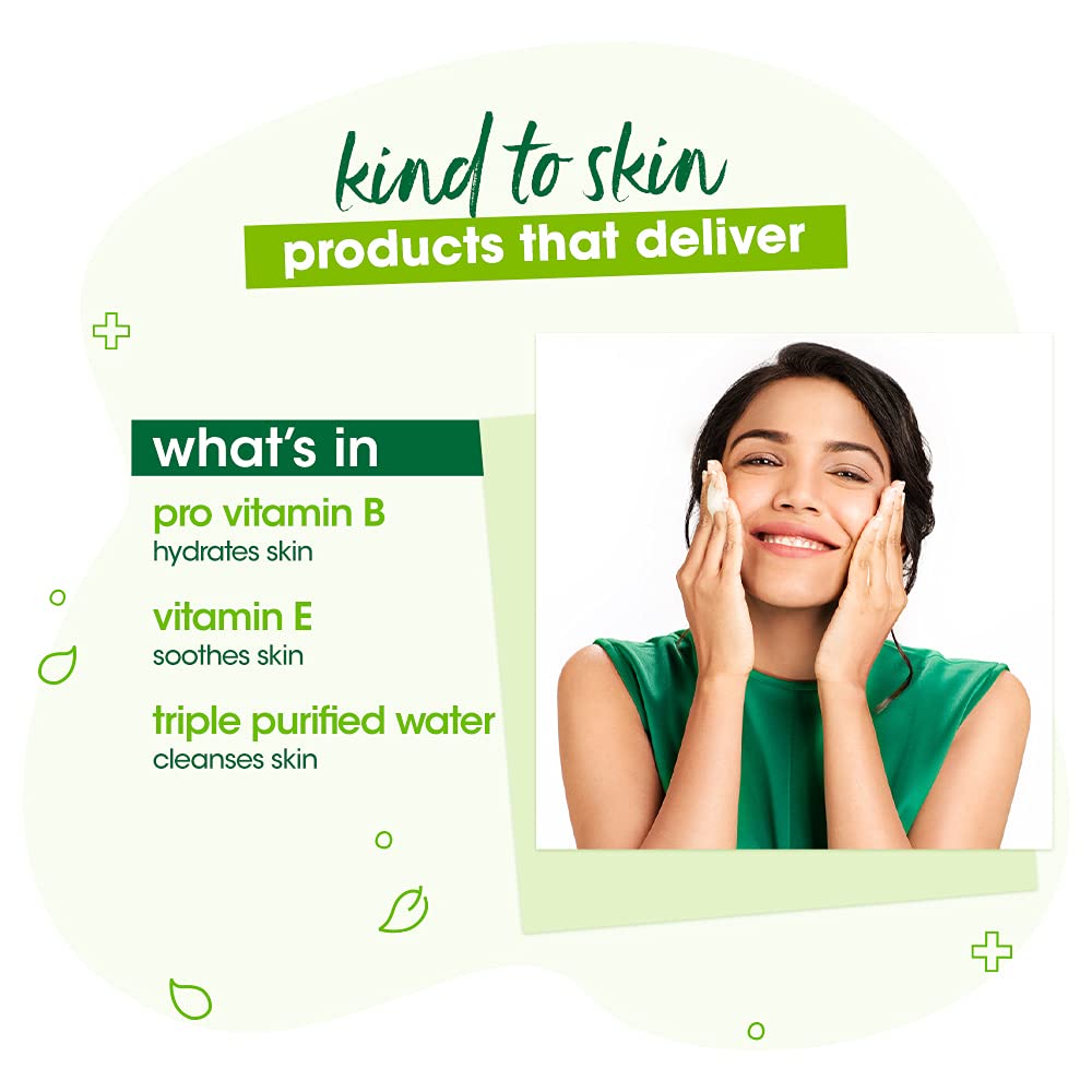 Simple Booster Serum 10% Vitamin C+E+F For Youthful Glowing Skin, 30 ml+Simple Kind To Skin Refreshing Facial Wash 150 ml
