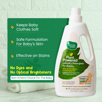 Mother Sparsh Plant Powered Baby Liquid Detergent Refill Pack 500ml With Natural Baby Liquid Bottle Cleanser 175ml