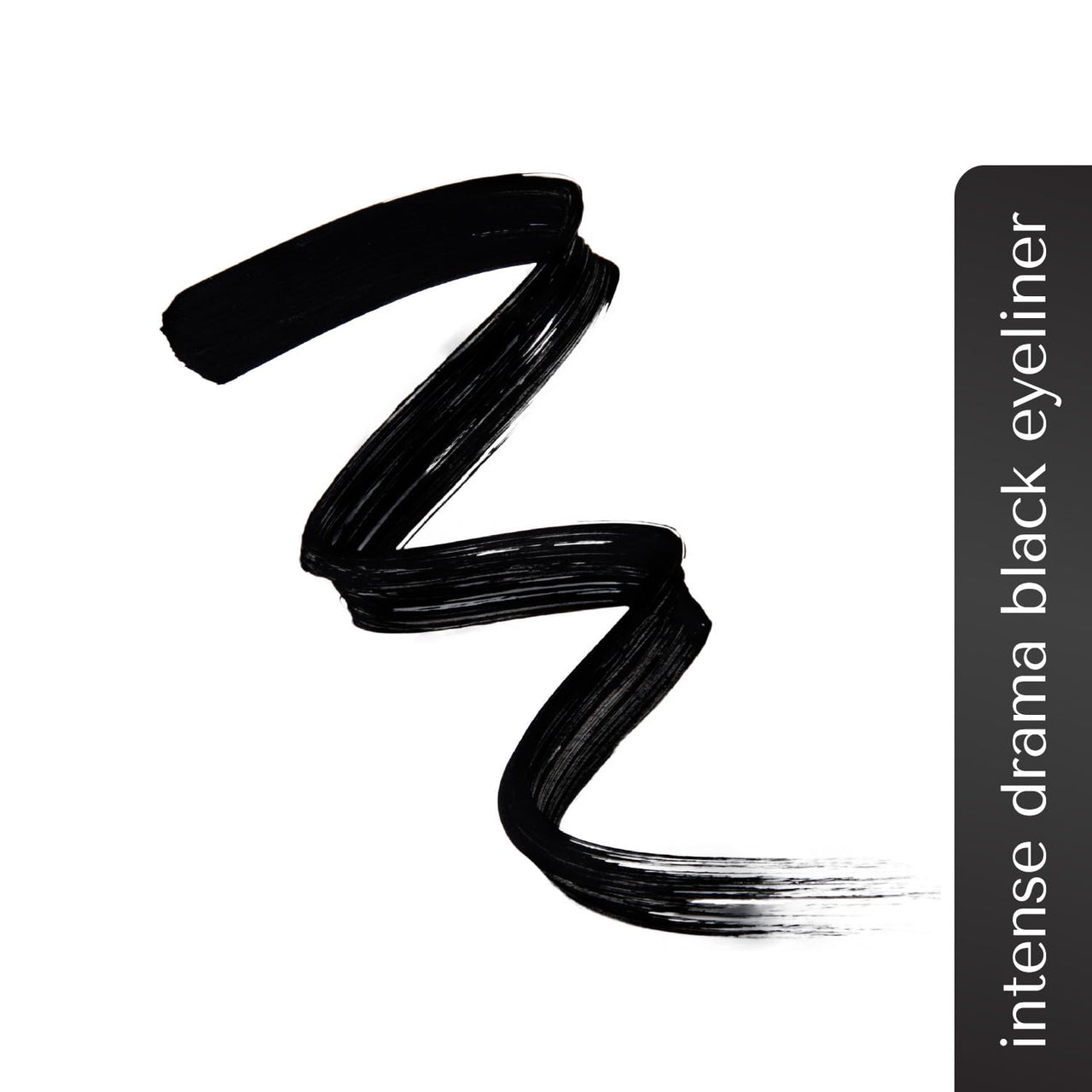 BELLAVITA Intense Drama Waterproof Smudge Proof Eyeliner 3.5ml, Black, Matte Finish, Fast-Drying, Felt Tip Applicator, Enriched with Biotin