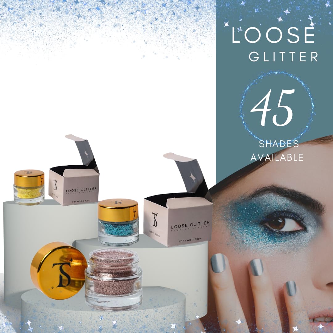 Loose Glitter Eyeshadow powder shiney Glitter (Water)