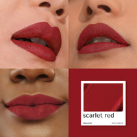 BELLAVITA Kiss-Proof Liquid Lipstick | 3.8 ml | 18-hr Stay | Transferproof Lipstick | Long Lasting | Ultra Matte Finish | Intense Moisturisation | Waterproof Liquid Lipsticks for Women | Scarlet Red