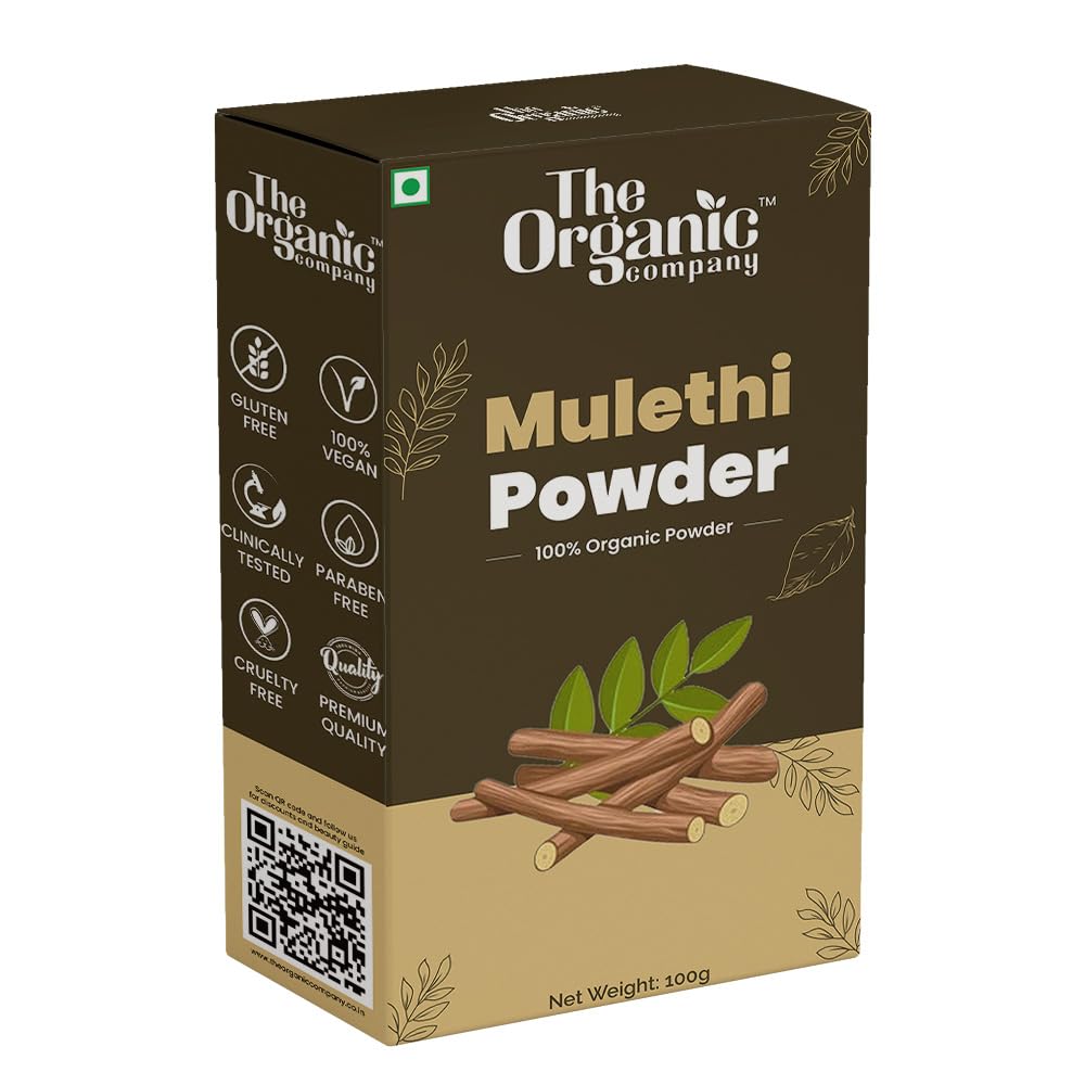 Pure & Natural Mulethi Powder For Skin Whitening, Licorice Powder For Body, Skin and Hair, jeshthamadh Powder for Eating Drinking Edible Body Herbal Organic, Licorice Powder For Skin