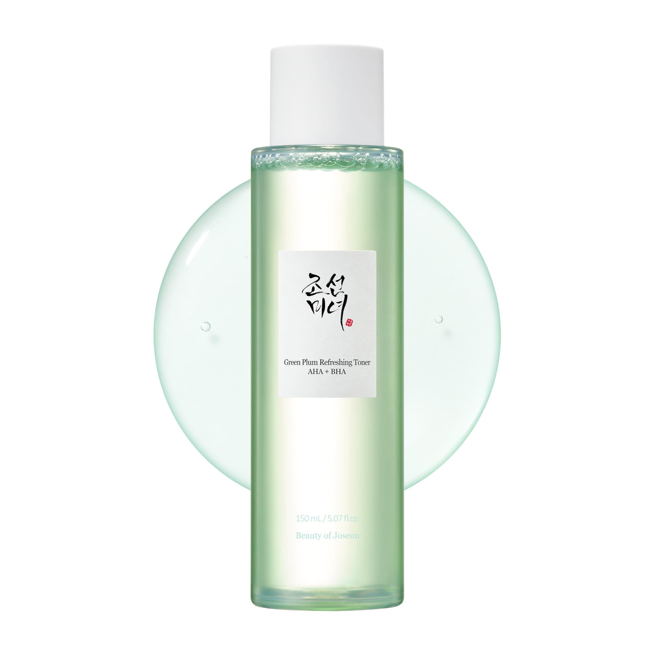 [Beauty of Joseon] Green Plum Refreshing Toner AHA + BHA (150ml) – Korean Face Toner for Gentle Exfoliation, Smooth Texture & Balanced Skin